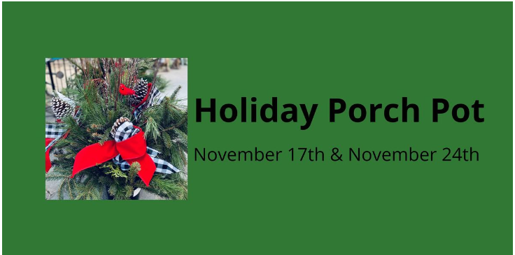 Celebrate the Season: Attend the Holiday Porch Pot Workshop in Oakland Township